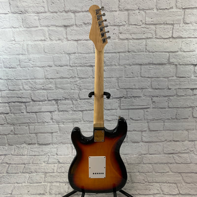 Spectrum Sunburst Strat Electric Guitar