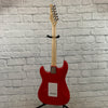 Nashville Guitar Works 130 Double Cutaway - Red, Rosewood Fretboard