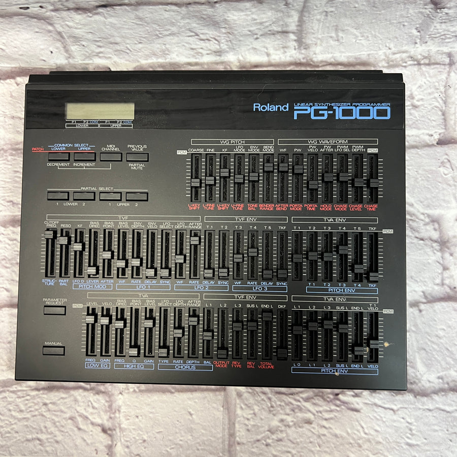 Roland PG-1000 Linear Synthesizer Programmer D-50 D-550
