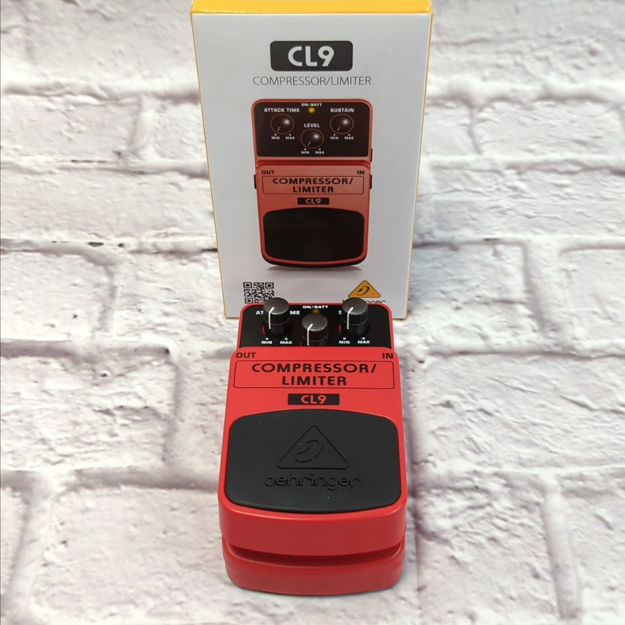 Behringer CL9 Compressor Limiter Compression Pedal