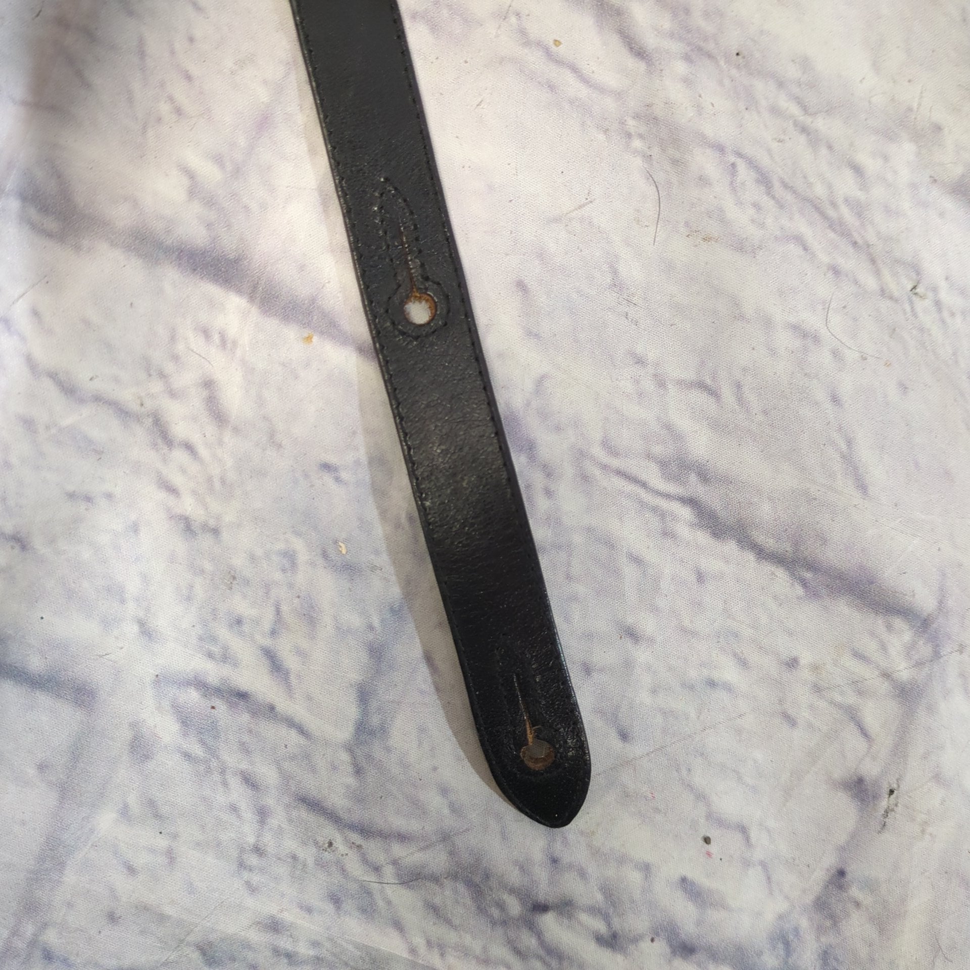 Ernie Ball Studded Leather Guitar Strap