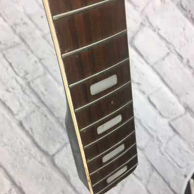 Vintage 1960s Short Scale Bass Guitar Neck (G) Rosewood Fretboard Made in Japan