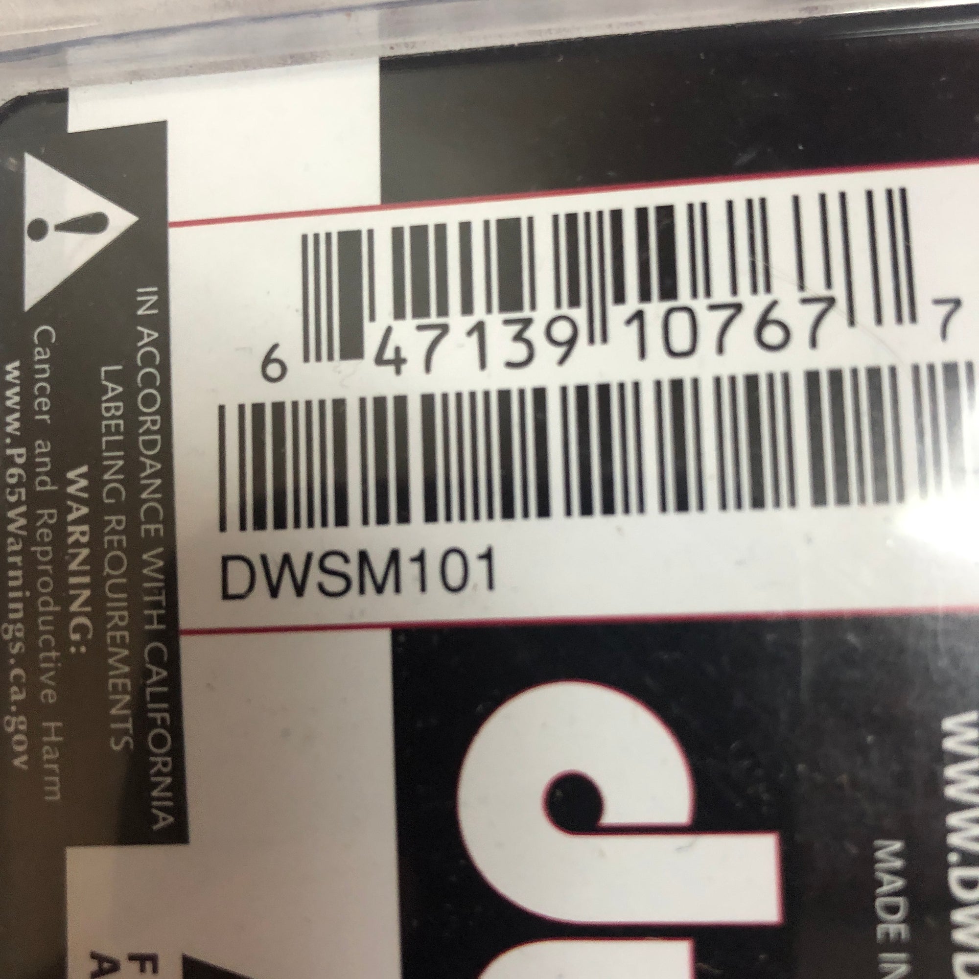 DW DWSM101 Felt Bass Drum Beater