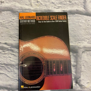 Hal Leonard Incredible Scale Finder: A Guide to Over 1,300 Guitar Scales