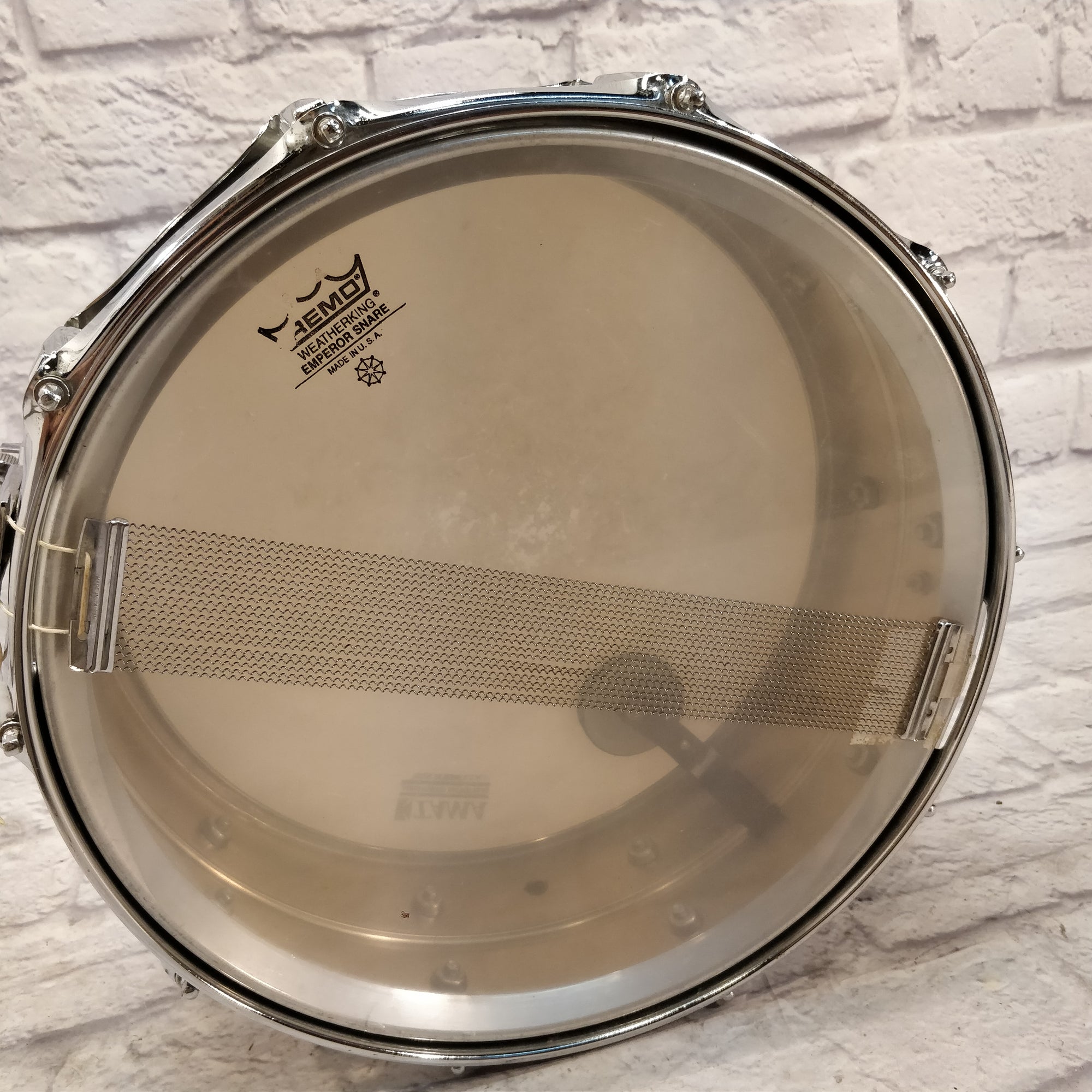 1976 Ludwig 14x5 Supraphonic Chrome Aluminum Snare Drum