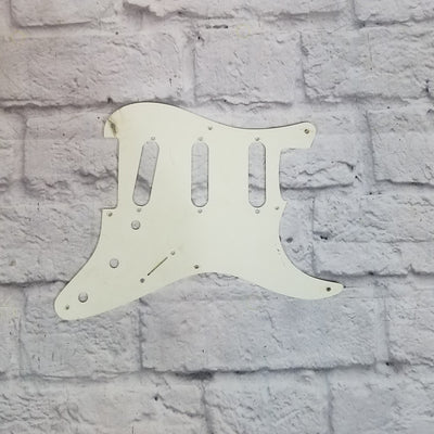 3 Single Coil Pickguard (White)