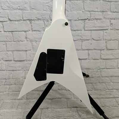 ESP LTD ALEXI-600 Alexi Laiho Electric Guitar - White With Black Pinstripe