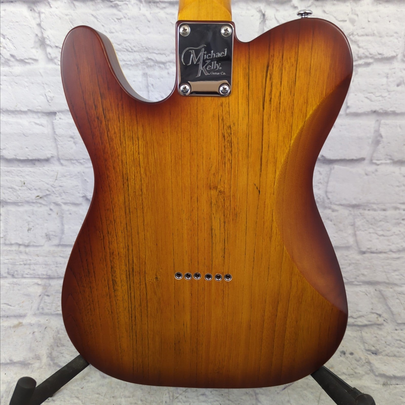 Michael Kelly '53 Open Pore Electric Guitar, Ebony Fingerboard Tobacco Sunburst