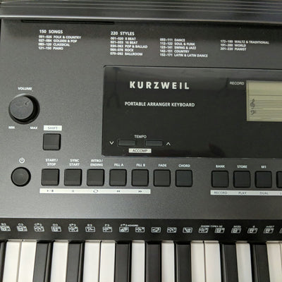 Kurzweil KP100 Personal Portable Digital Arranger Keyboard