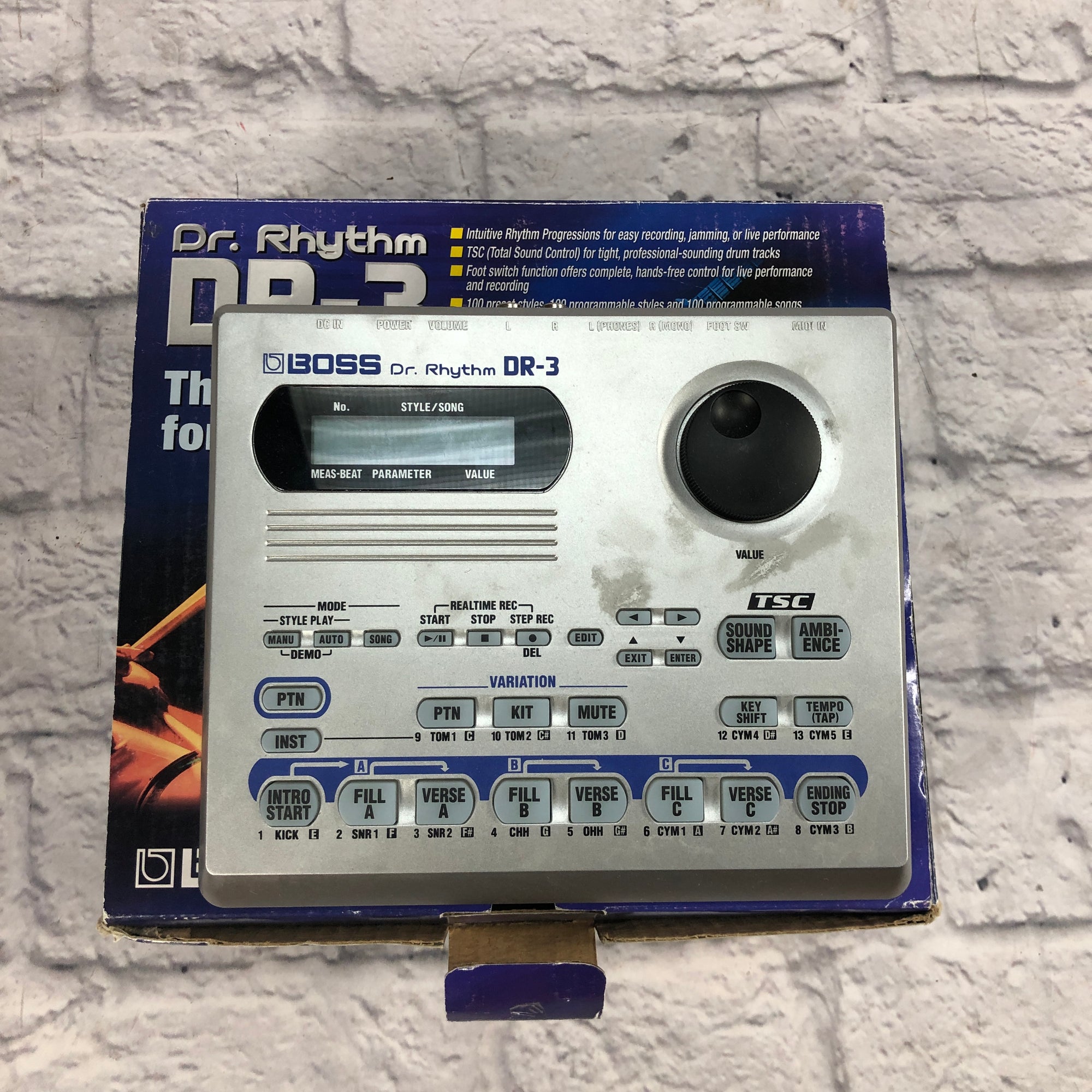 Boss DR-3 Dr Rhythm Drum Machine