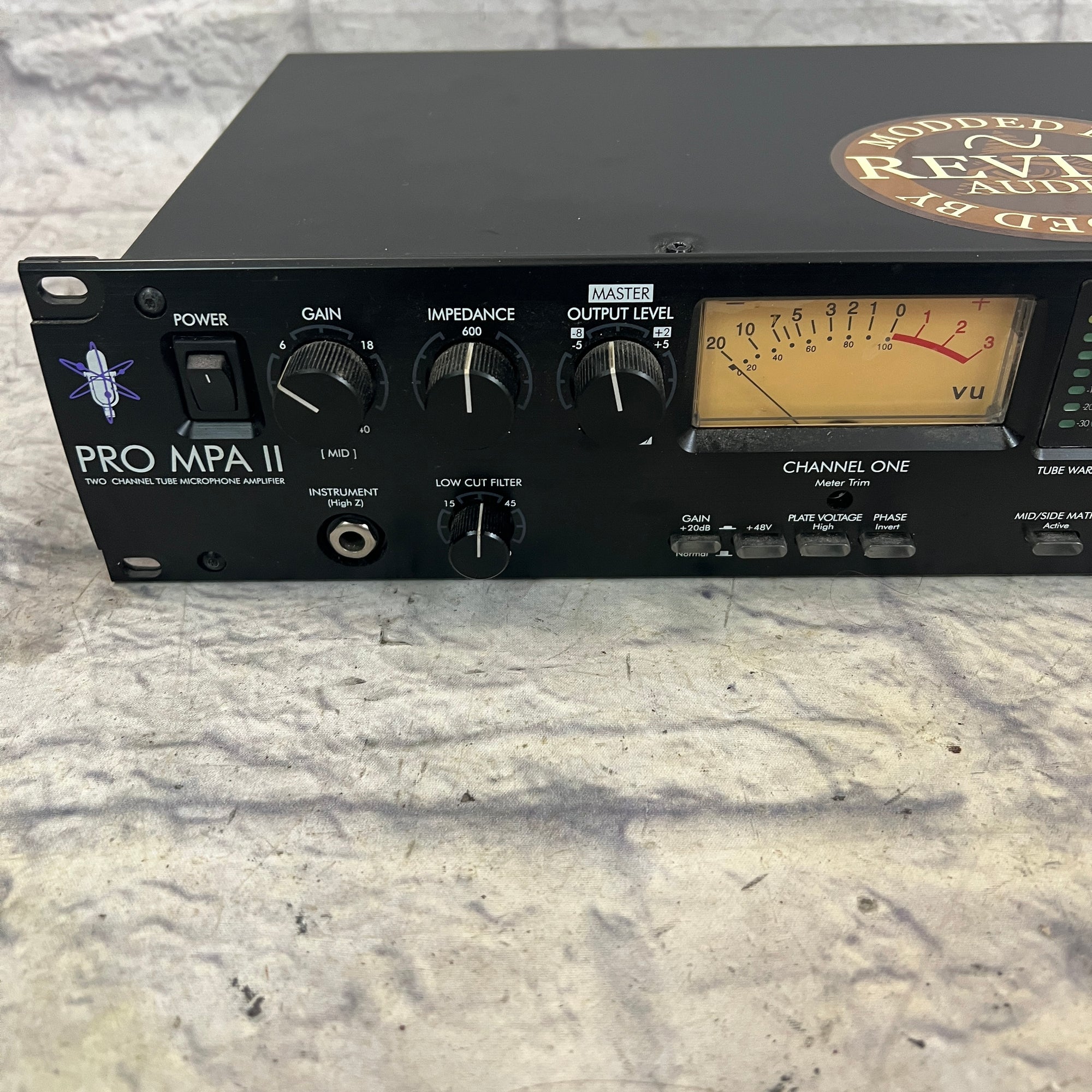 Art Pro MPA 2 (Modded By Revive Audio) Rack Preamp