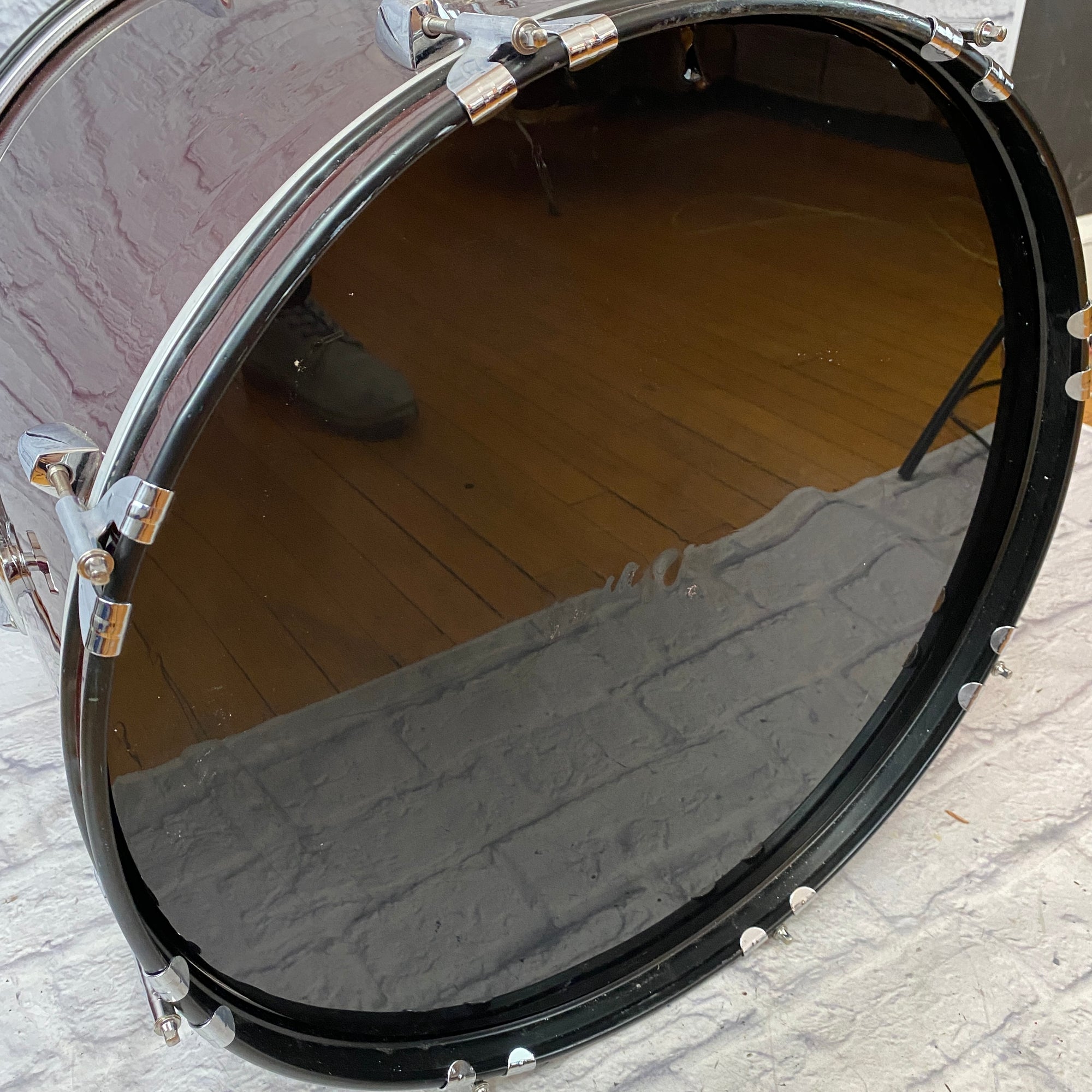 PDP Pacific Drums Red 4 Piece Drum Kit