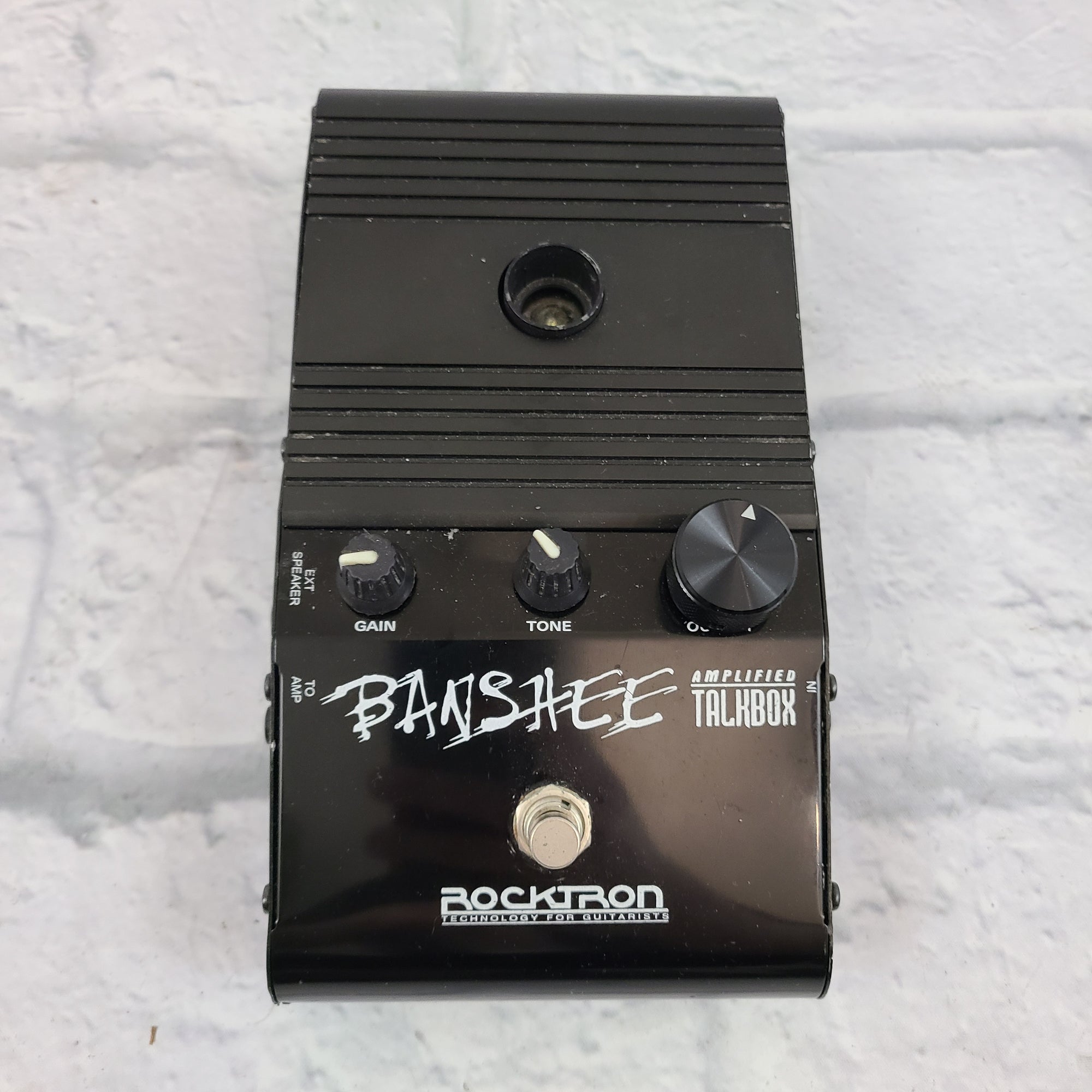 Rocktron Banshee Amplified Talk Box Pedal Evolution Music