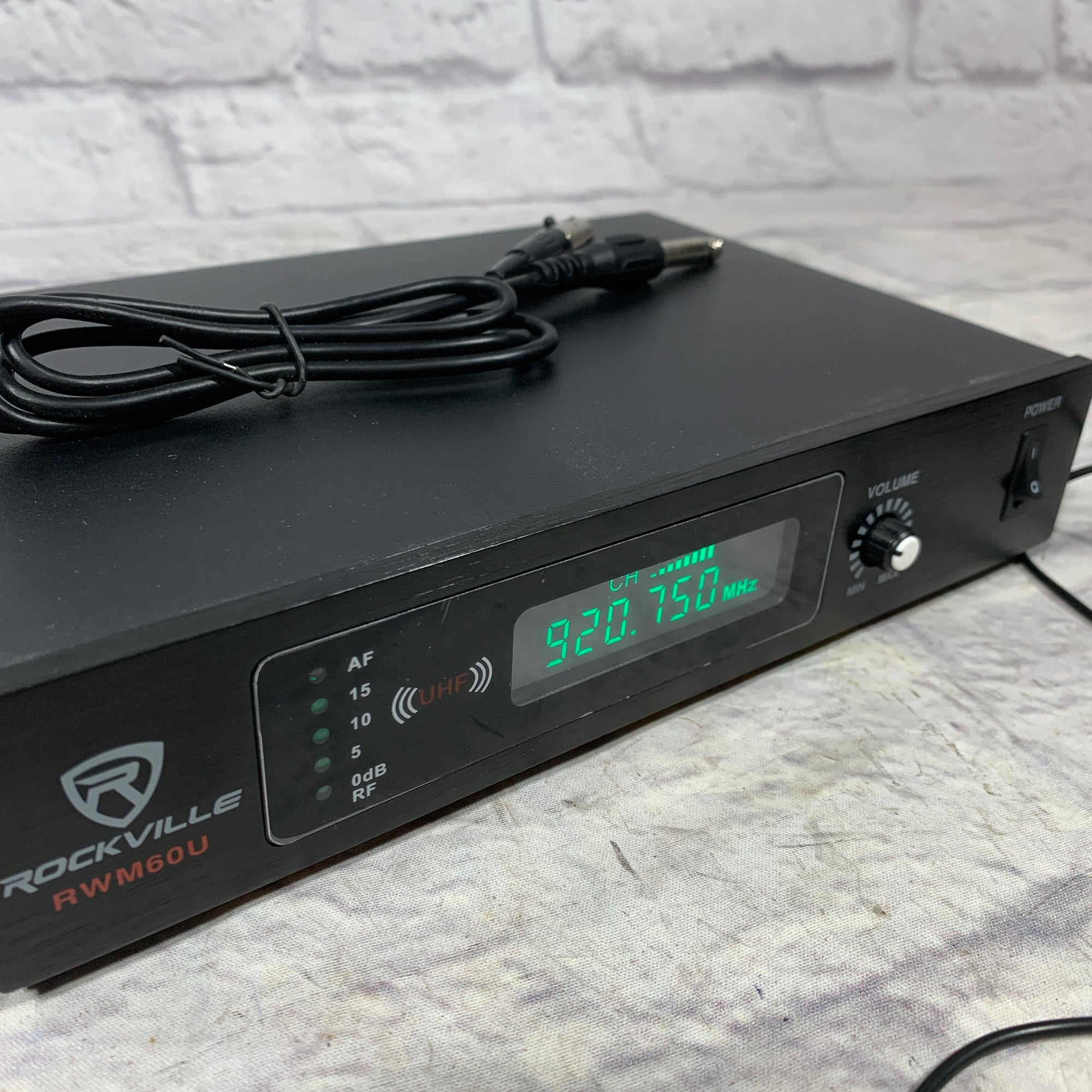 Rockville RWM60U Wireless Vocal & Instrument Mic System