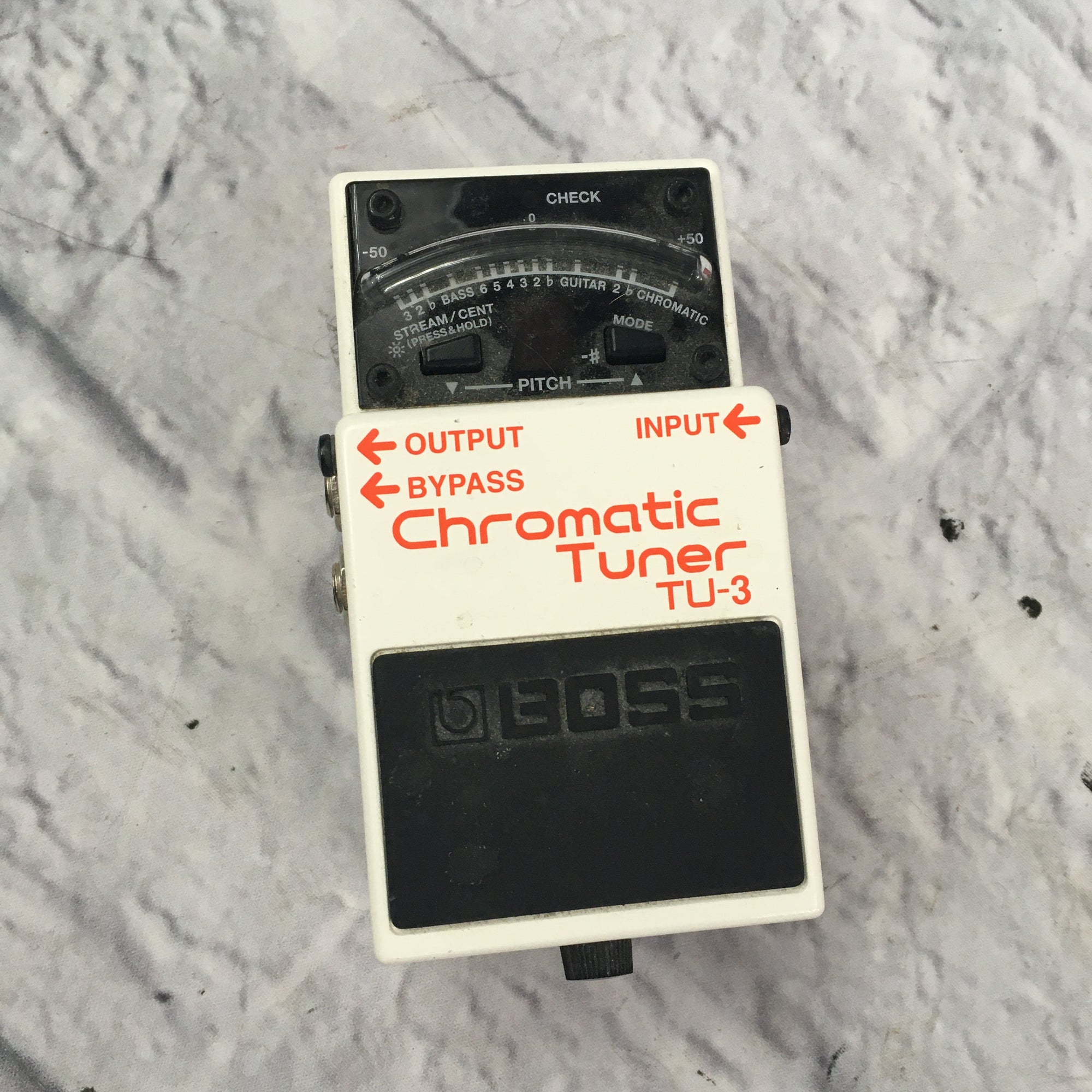 boss bass tuner pedal Boss TU-3 Chromatic Tuner Pedal