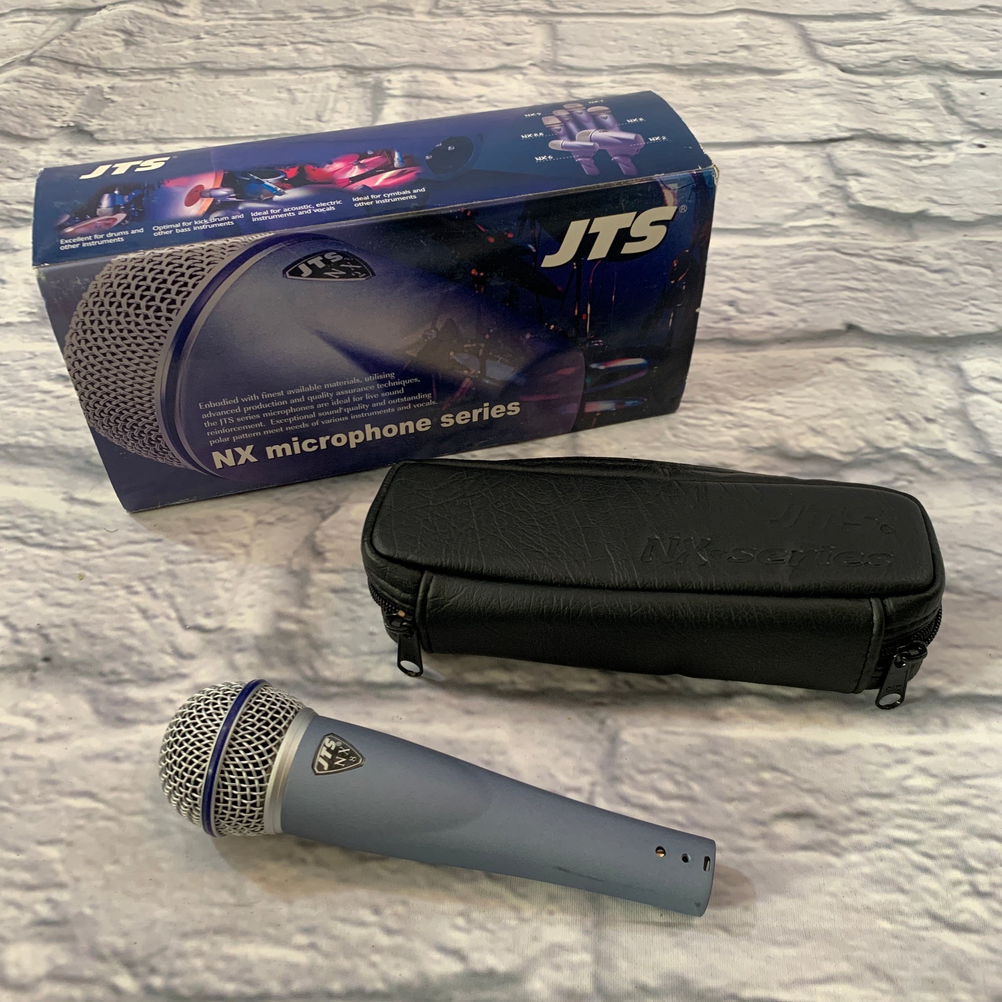 JTS NX-8 Dynamic Microphone - Evolution Music