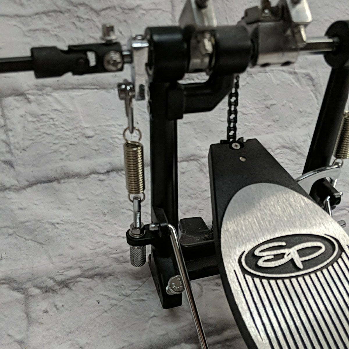 drum tec double bass pedal SP Sound Percussion Double Kick Drum Pedal