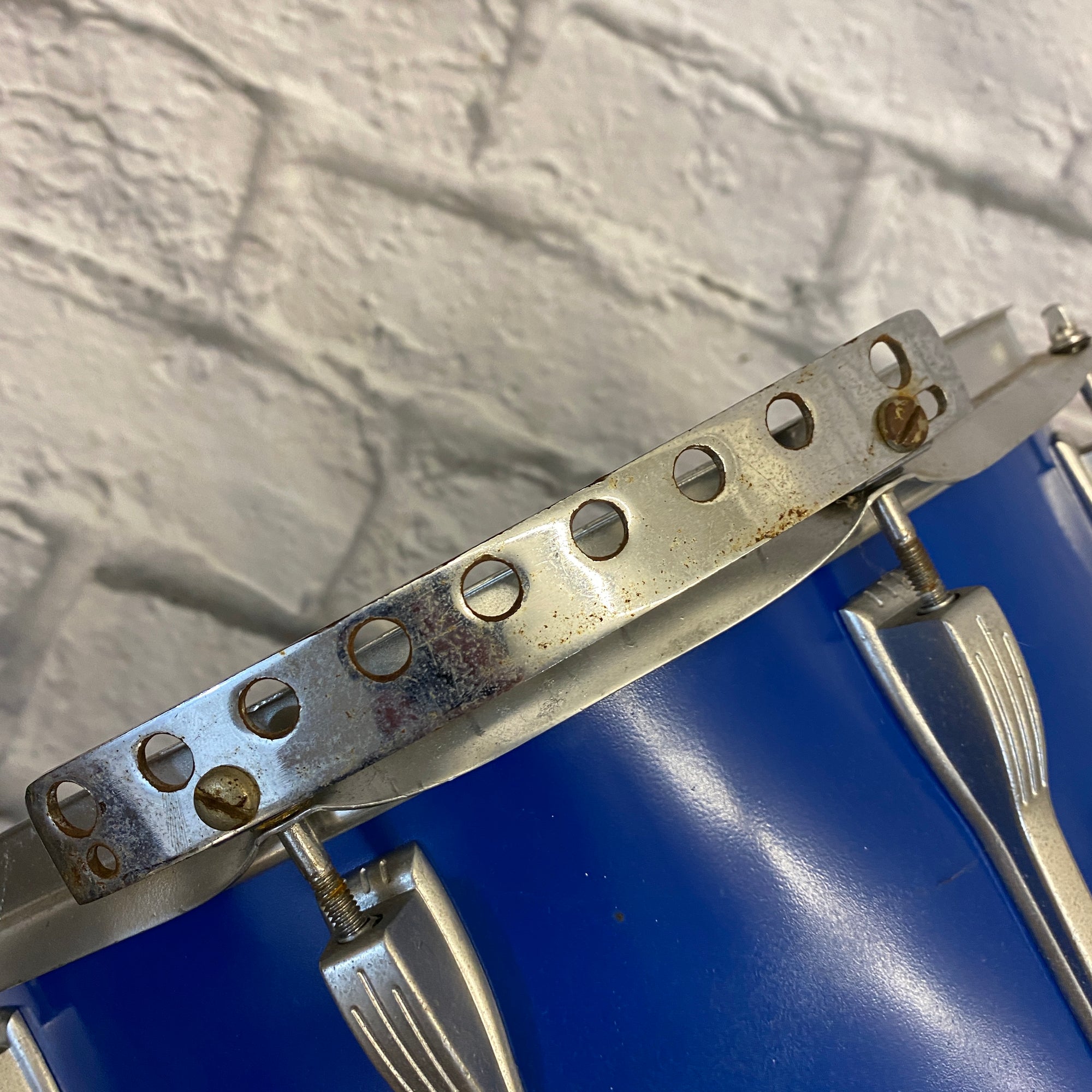 Ludwig 14x10 Challenger Marching Snare Drum Blue