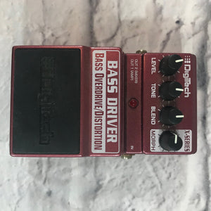digitech hot rod distortion pedal Digitech Bass Driver Bass Overdrive/Distortion Pedal