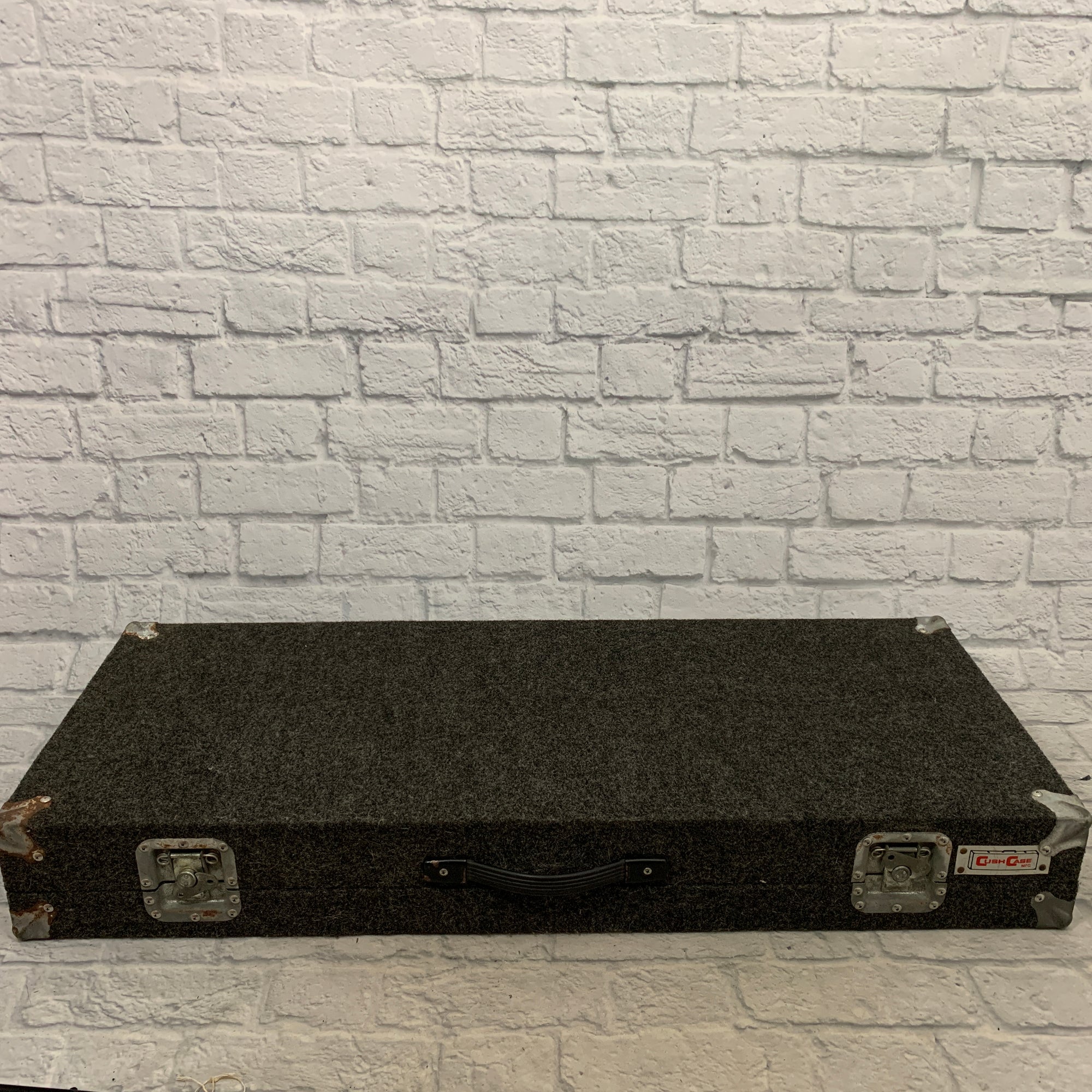 Cush Case Grey Carpeted Road Case DJ Mixer Keyboard
