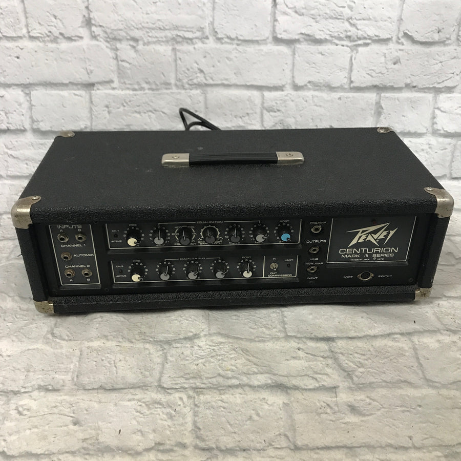 Peavey Centurion Mark III Bass Head