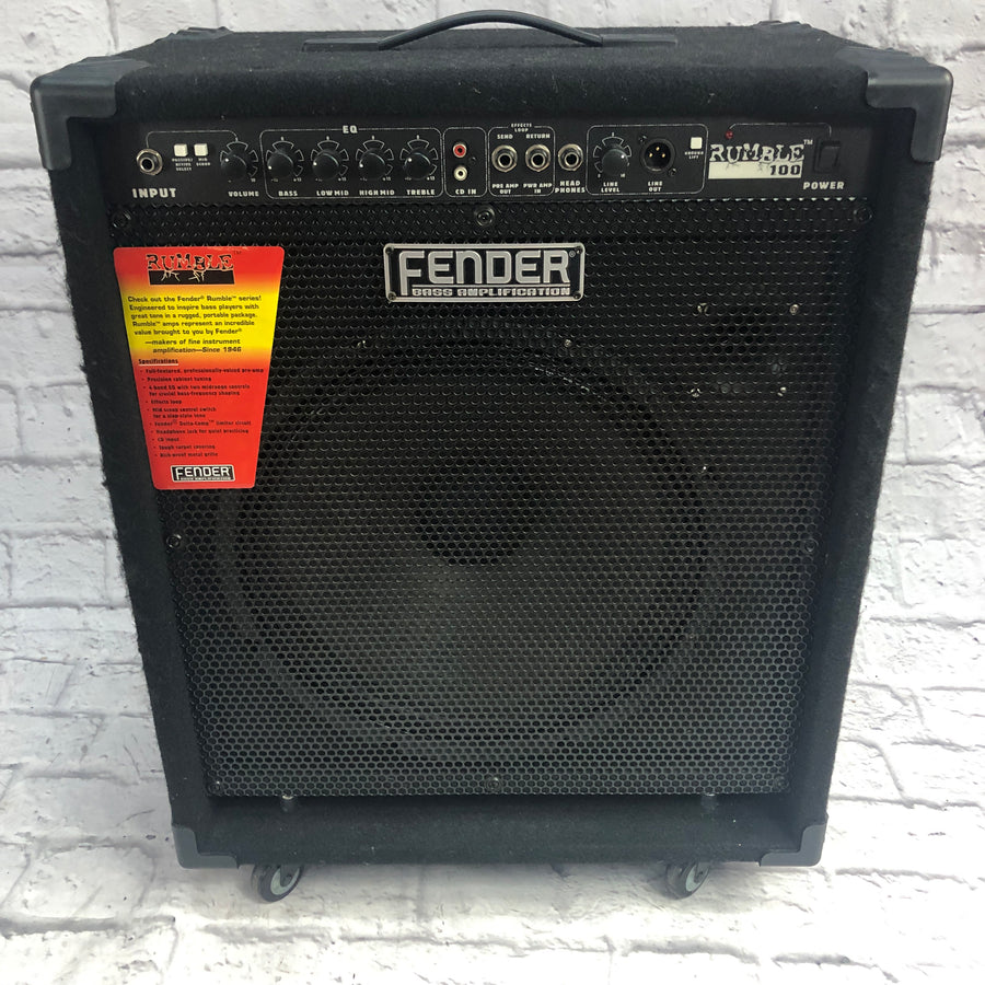 Fender Rumble 100 Bass Combo Amp