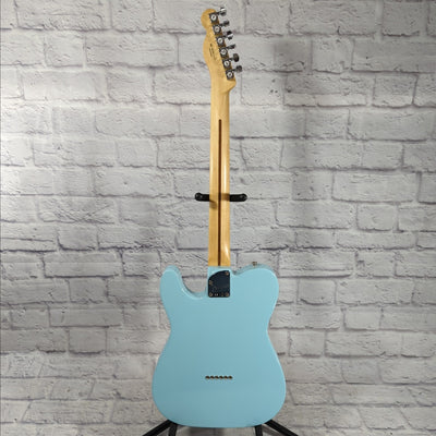 2021 MIM Fender Nashville Deluxe Daphne Blue Electric Guitar