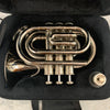 Mendini by Cecilio Bb Pocket Trumpet w/ Case
