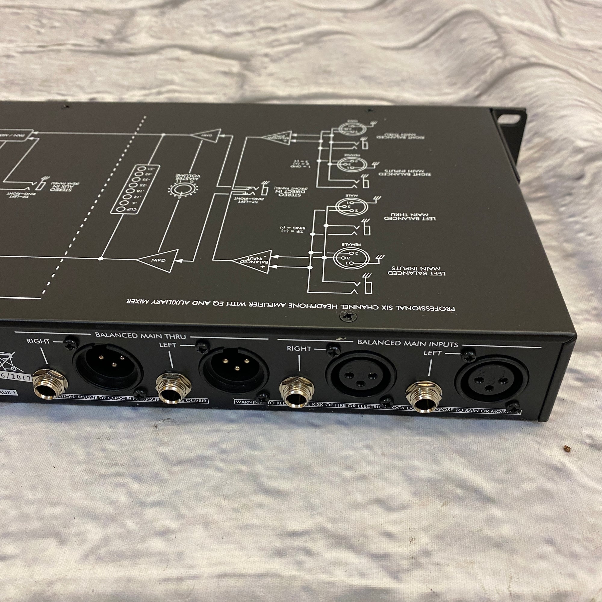Art Head Amp 6 Headphone Amp Rack Unit