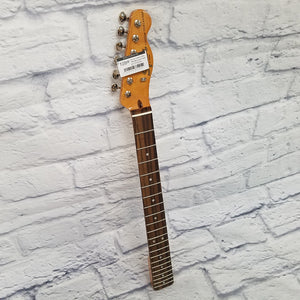 Squier Custom 60's Tele Neck with Frets and Tuners for Electric Guitar