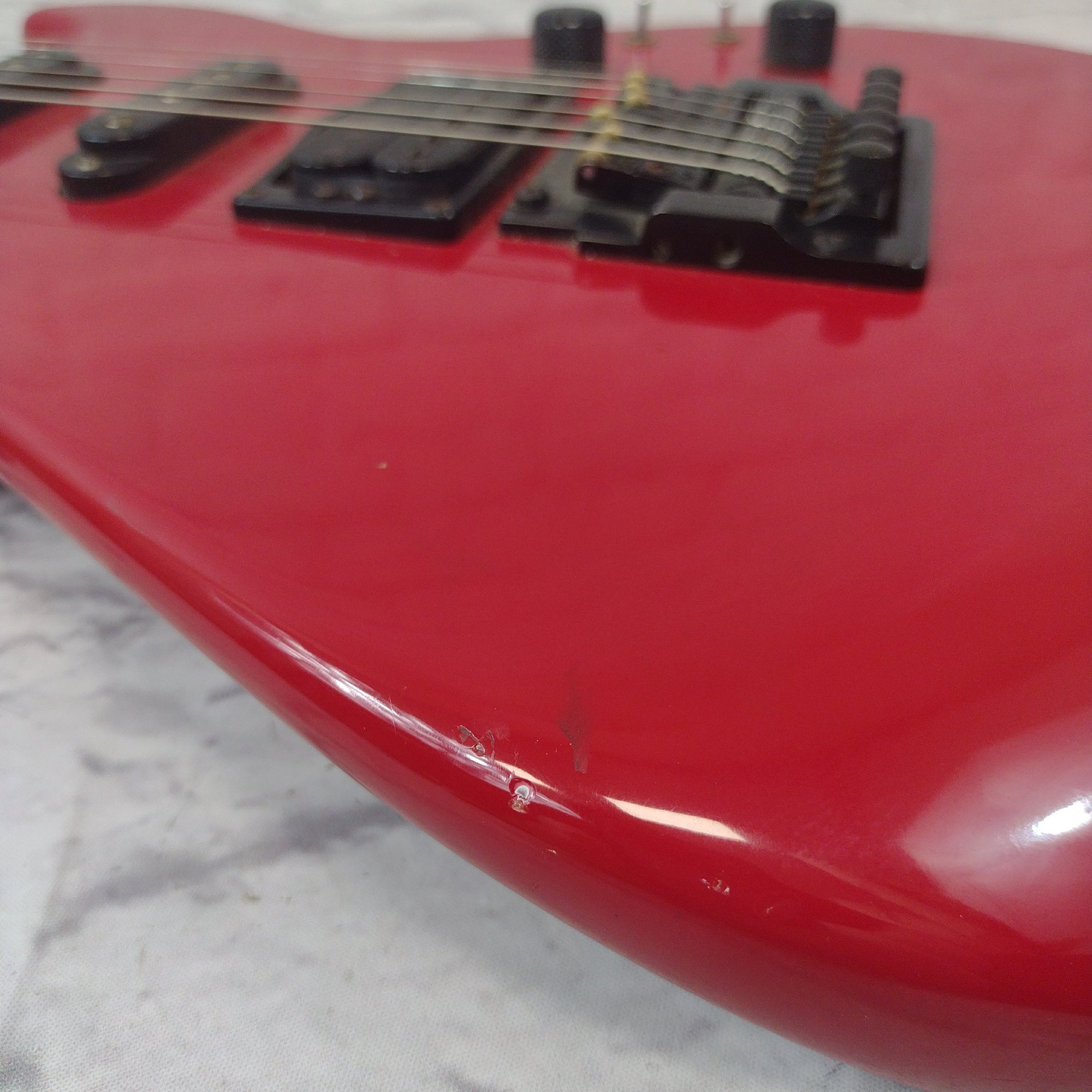 Vintage G&L Invader Electric Guitar with Kahler - Red
