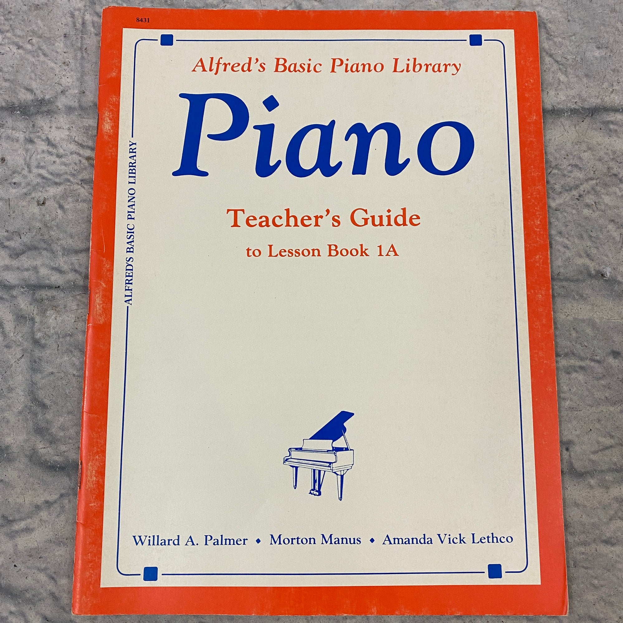 Alfred's Music Piano Teacher's Guide to Lesson Book 1A