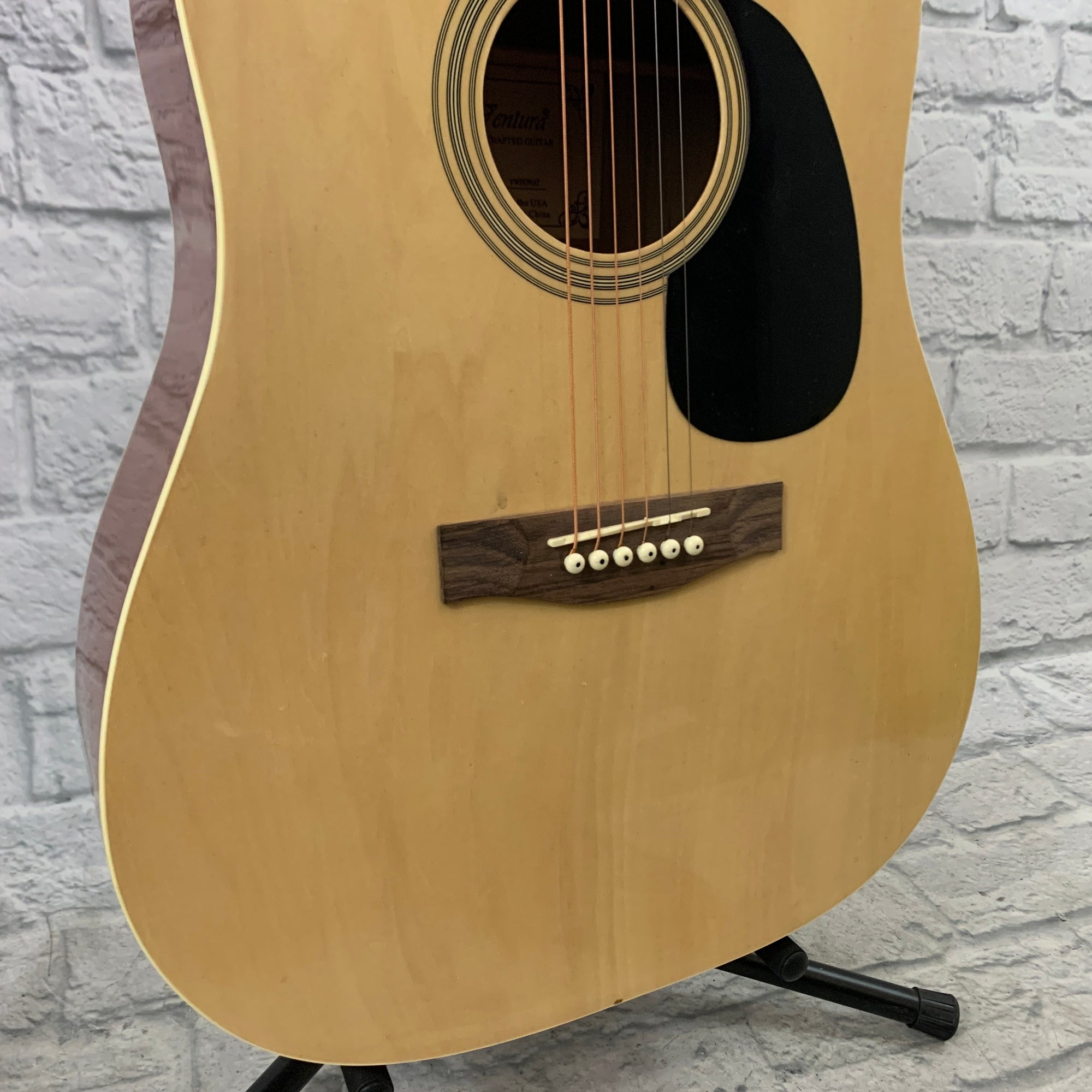 Ventura VWDO Natural Acoustic Guitar