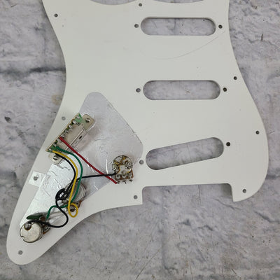 Unknown Stratocaster SSS Pickguard Prewired