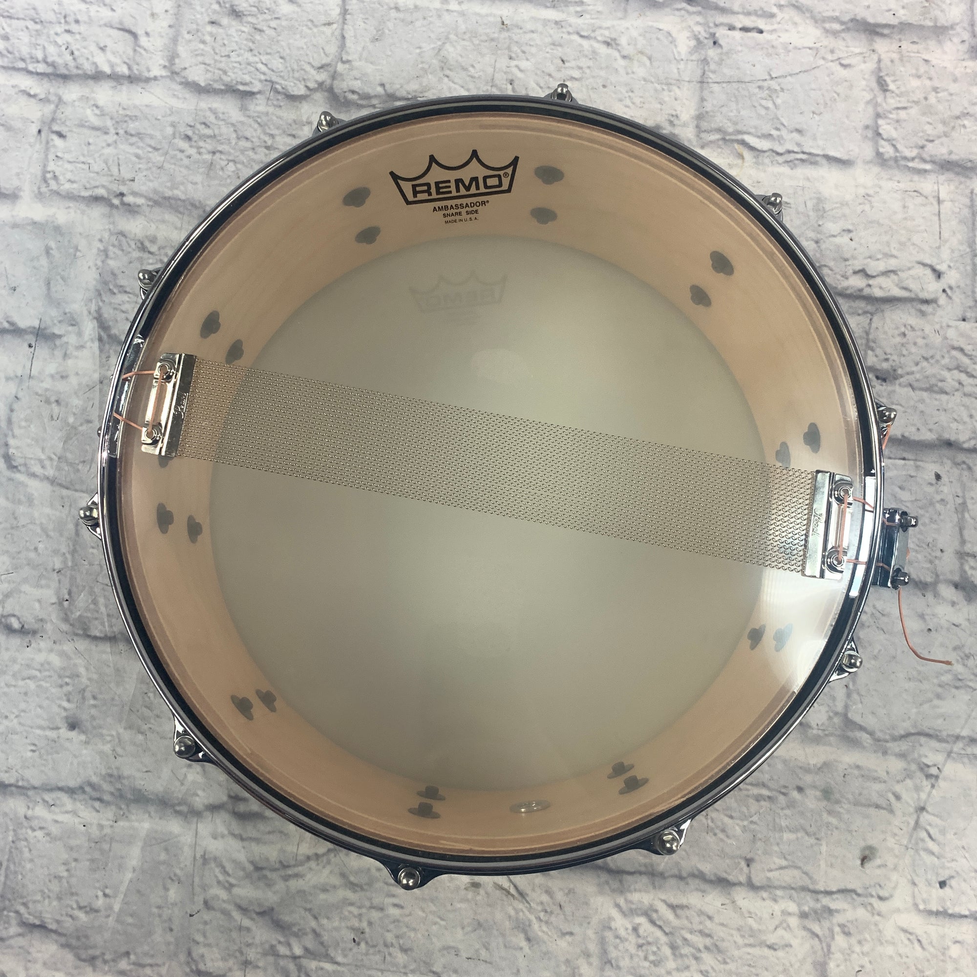 Pearl Masters Studio Birch Snare Red Sparkle 14