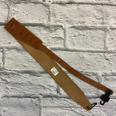D'Addario Basic 2.5" Leather Guitar Strap