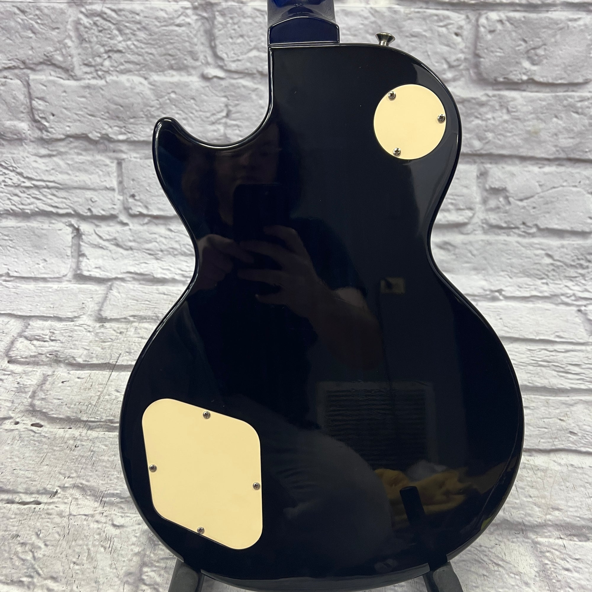 2007 Epiphone Les Paul Standard Electric Guitar - Blue Flame