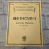 Schirmer's Library Beethoven: German Dances