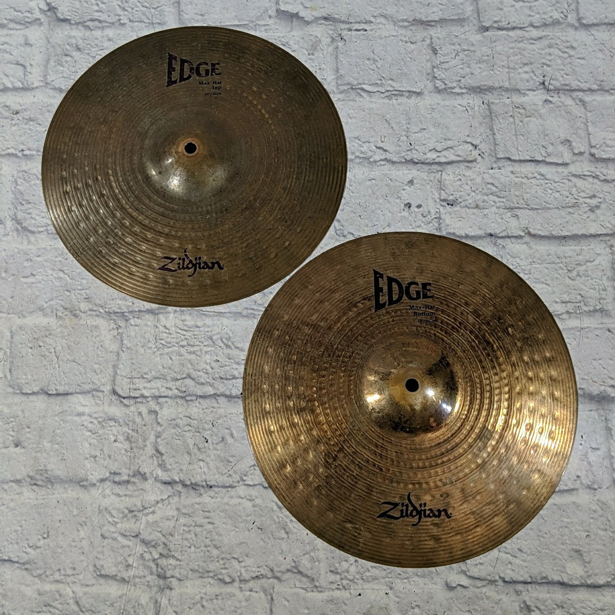 80s Zildjian Edge Max 14 Hi Hats - Evolution Music