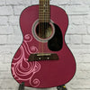 First Act MG359 Pink 3/4 Child Size Acoustic Guitar
