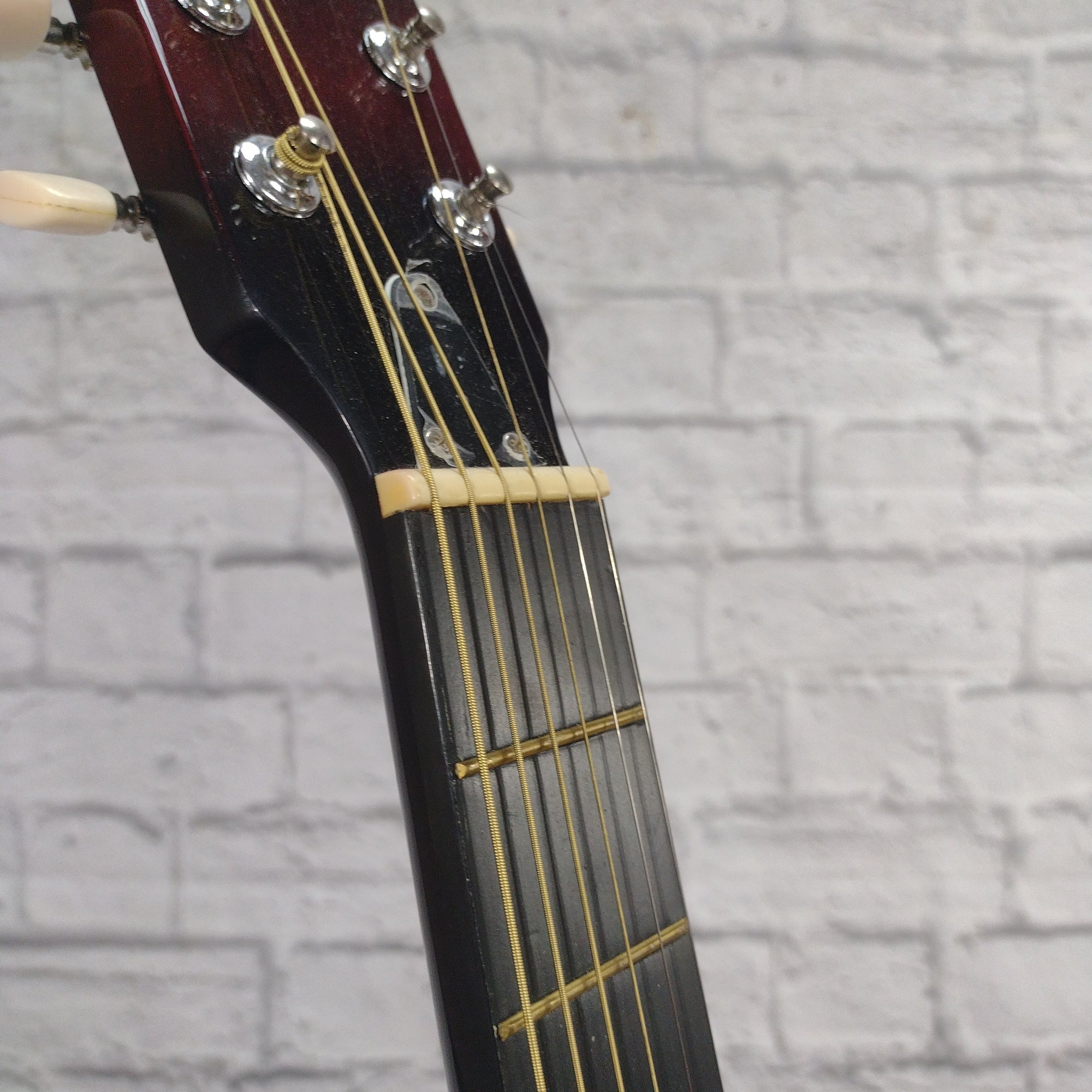 Johnson Acoustic Guitar Signed by Kid Rock