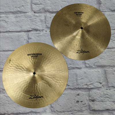 Zildjian 14” Rock Hi Hats (Pair) 1981-1992 (“CO.” Stamps)