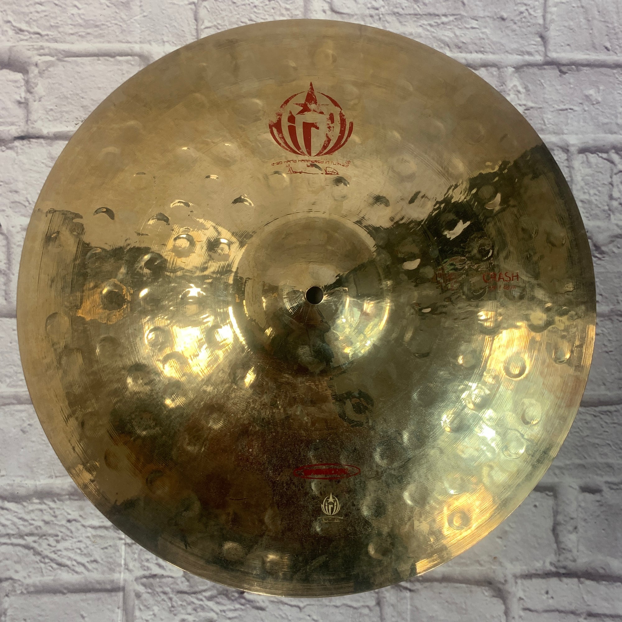 Diril 19 Hammer XL Crash Cymbal Cracked