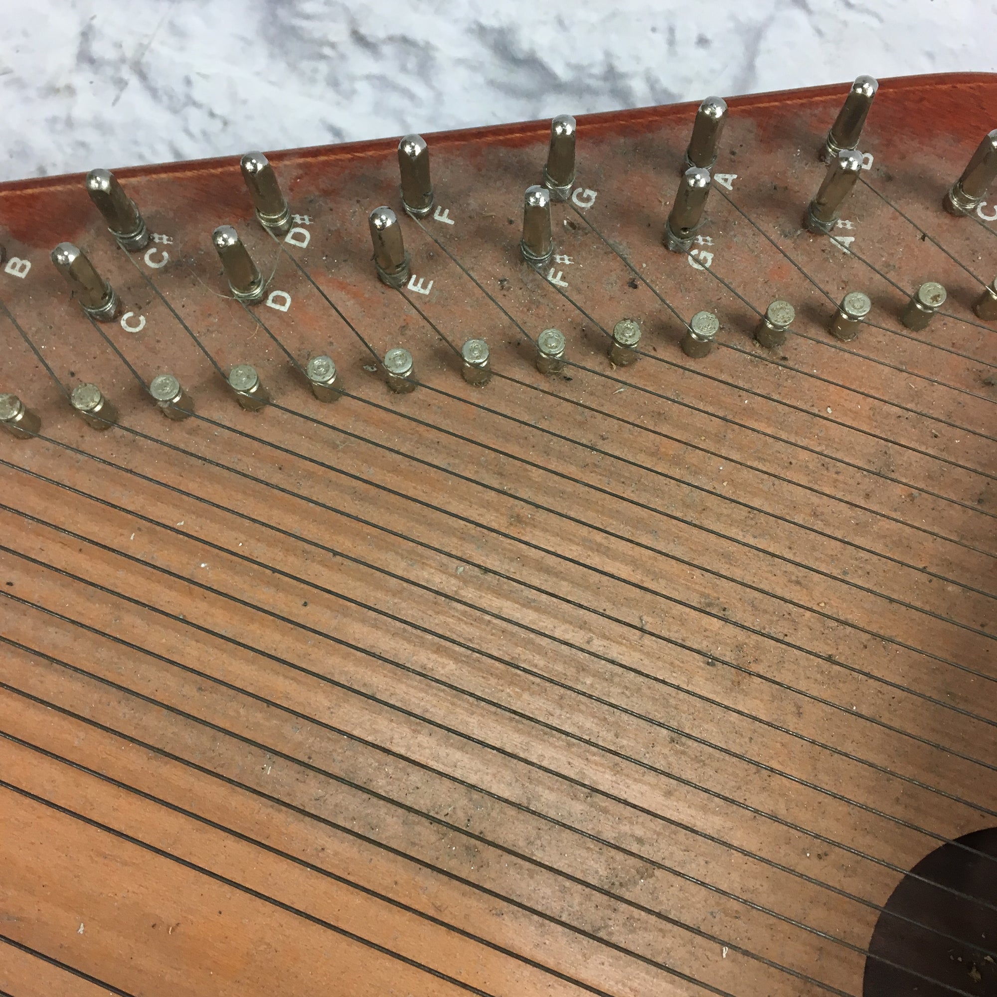 Vintage Oscar Schmidt Auto Harp As-Is
