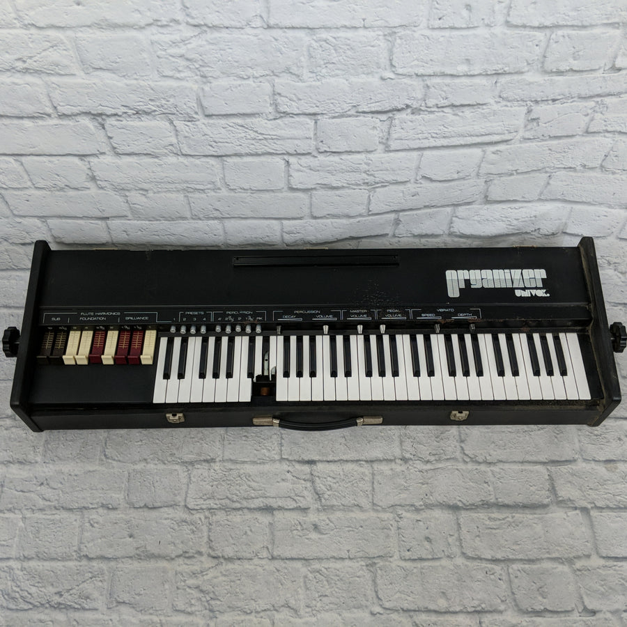 Vintage Crumar Organizer Univox Drawbar Organ