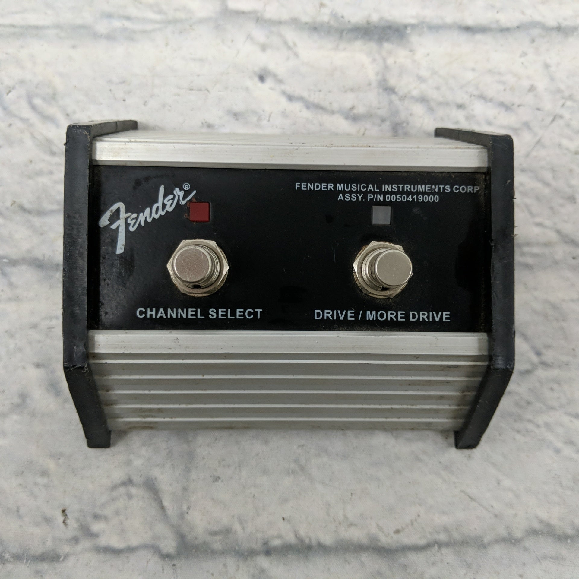 Fender 2-Button Footswitch Channel and Drive/More Drive
