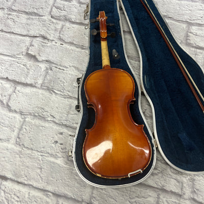 Leon Aubert 4/4 Stradivarius Model Violin Made in Romania with Case