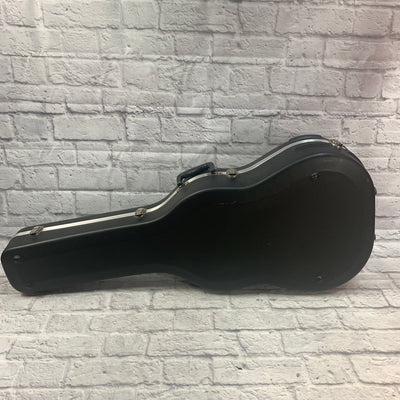 Unknown Molded Plastic Dreadnaught Acoustic Guitar Case