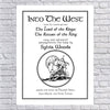 Into the West from the Lord of the Rings : Arranged for Harp