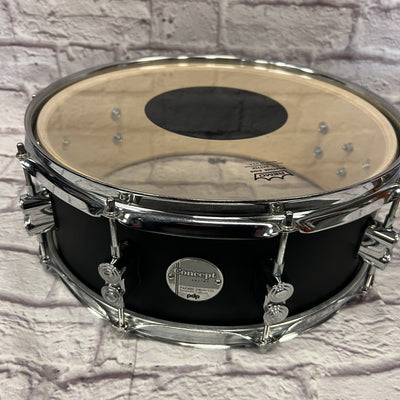 PDP Concept Series Matte Black 14x5 Snare